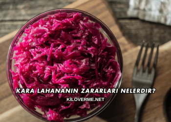 Kara Lahananın Zararları Nelerdir?