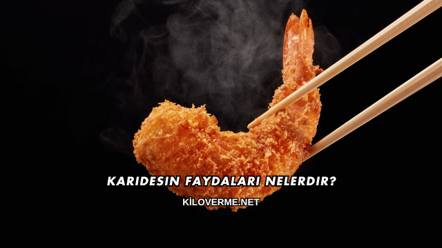 Karidesin Faydaları Nelerdir?
