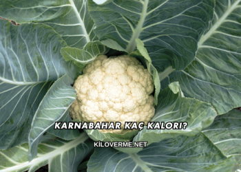 Karnabahar Kaç Kalori?