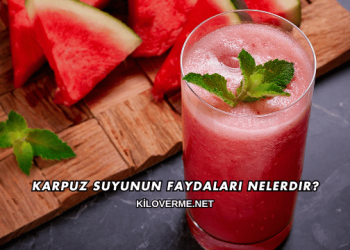 Karpuz Suyunun Faydaları Nelerdir?