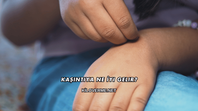 Kaşıntıya Ne İyi Gelir?
