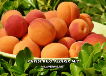 Kayısı Kilo Aldırır mı?