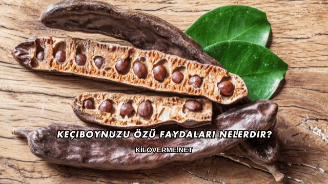 Keçiboynuzu Özü Faydaları Nelerdir?
