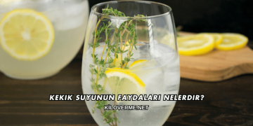 Kekik Suyunun Faydaları Nelerdir?