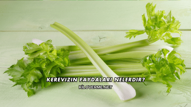 Kerevizin Faydaları Nelerdir?