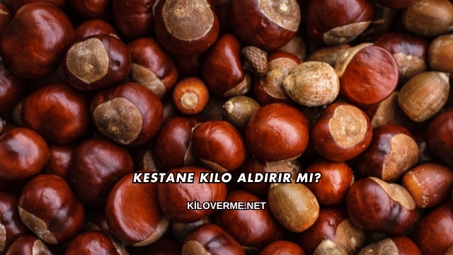 Kestane Kilo Aldırır mı?