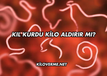 Kıl Kurdu Kilo Aldırır mı?