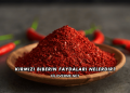 Kırmızı Biberin Faydaları Nelerdir?