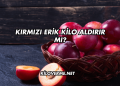 Kırmızı Erik Kilo Aldırır mı?