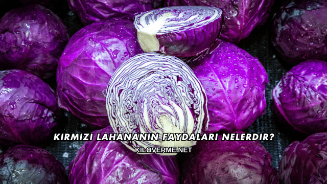 Kırmızı Lahananın Faydaları Nelerdir?