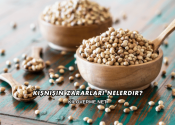 Kişnişin Zararları Nelerdir?