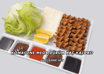 Komagene Mega Dürüm Kaç Kalori?