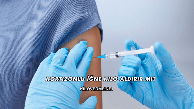 Kortizonlu İğne Kilo Aldırır mı?