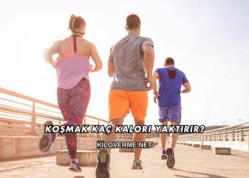 Koşmak Kaç Kalori Yaktırır?