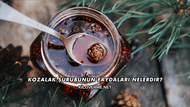 Kozalak Şurubunun Faydaları Nelerdir?