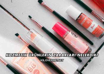 Kozmetik Ürünlerin Zararları Nelerdir?