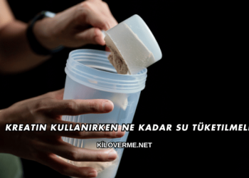 Kreatin Kullanırken Ne Kadar Su Tüketilmeli?