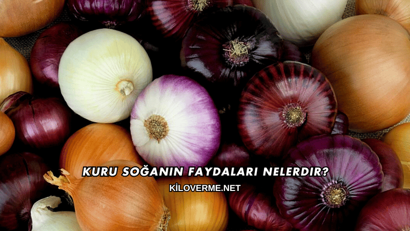 Kuru Soğanın Faydaları Nelerdir?