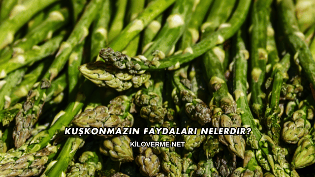 Kuşkonmazın Faydaları Nelerdir?