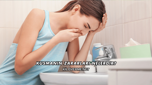 Kusmanın Zararları Nelerdir?