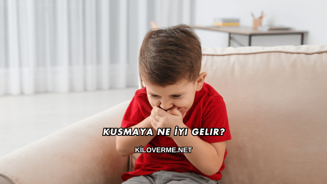 Kusmaya Ne İyi Gelir?