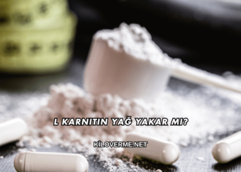 L Karnitin Yağ Yakar mı?