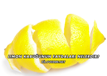 Limon Kabuğunun Faydaları Nelerdir?