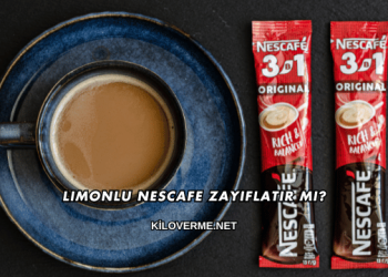 Limonlu Nescafe Zayıflatır mı?