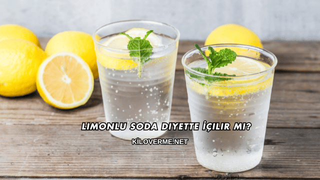 Limonlu Soda Diyette İçilir mi?