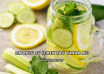 Limonlu Su İçmek Yağ Yakar mı?