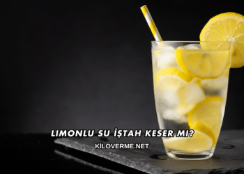 Limonlu Su İştah Keser mi?