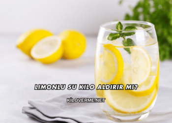 Limonlu Su Kilo Aldırır mı?