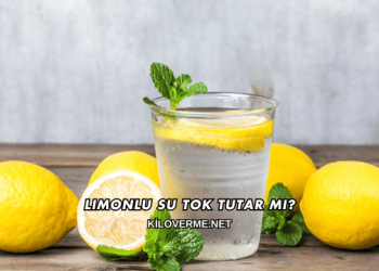 Limonlu Su Tok Tutar mı?
