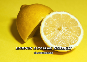 Limonun Faydaları Nelerdir?