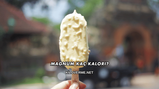 Magnum Kaç Kalori?