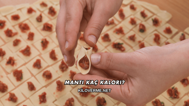 Mantı Kaç Kalori?