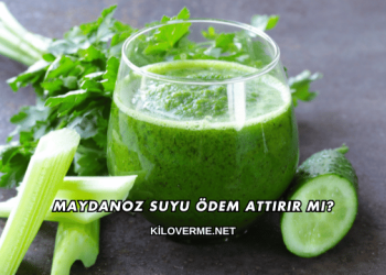 Maydanoz Suyu Ödem Attırır mı?