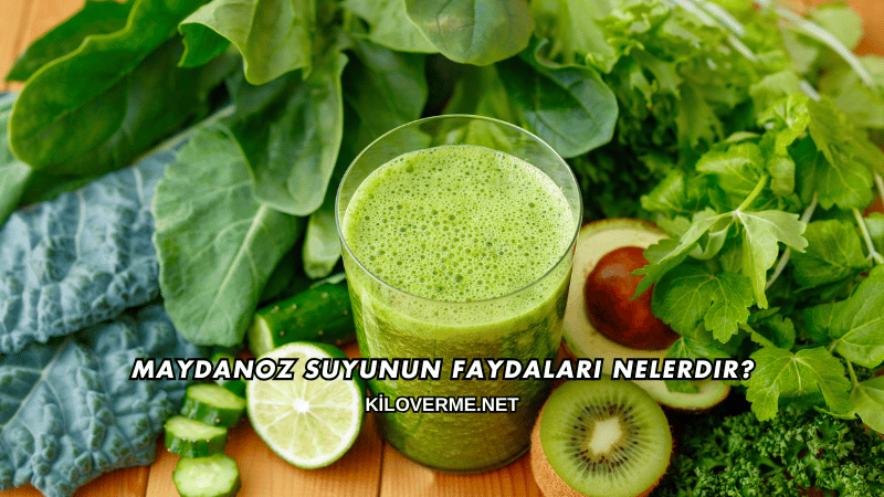 Maydanoz Suyunun Faydaları Nelerdir?