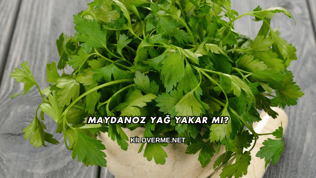 Maydanoz Yağ Yakar mı?