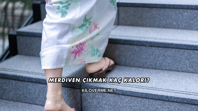 Merdiven Çıkmak Kaç Kalori?