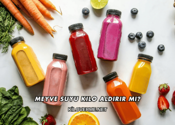 Meyve Suyu Kilo Aldırır mı?