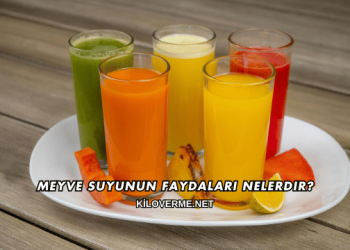 Meyve Suyunun Faydaları Nelerdir?