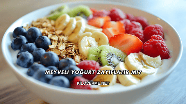 Meyveli Yoğurt Zayıflatır mı?