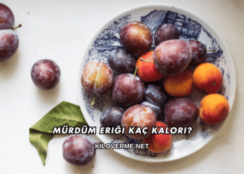 Mürdüm Eriği Kaç Kalori?
