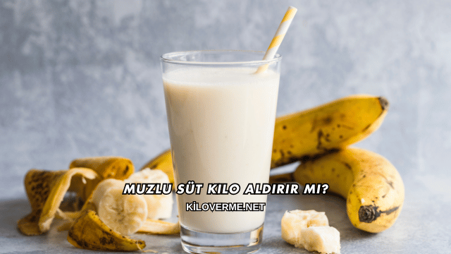 Muzlu Süt Kilo Aldırır mı?