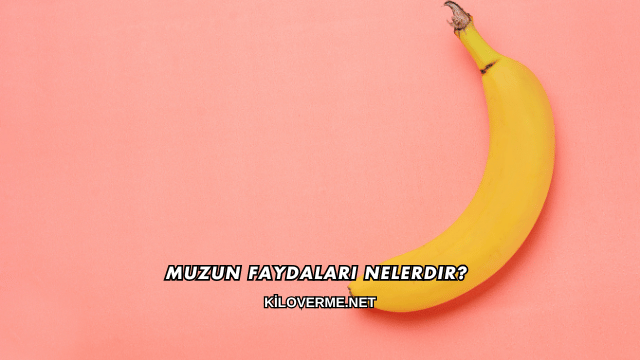 Muzun Faydaları Nelerdir?