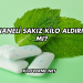 Naneli Sakız Kilo Aldırır mı?