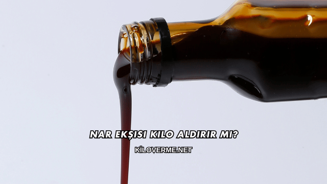 Nar Ekşisi Kilo Aldırır mı?