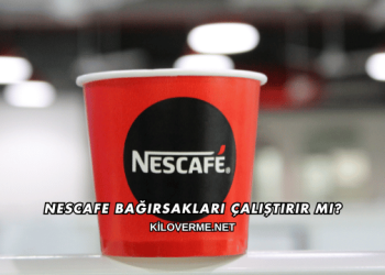 Nescafe Bağırsakları Çalıştırır mı?