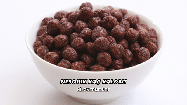Nesquik Kaç Kalori?